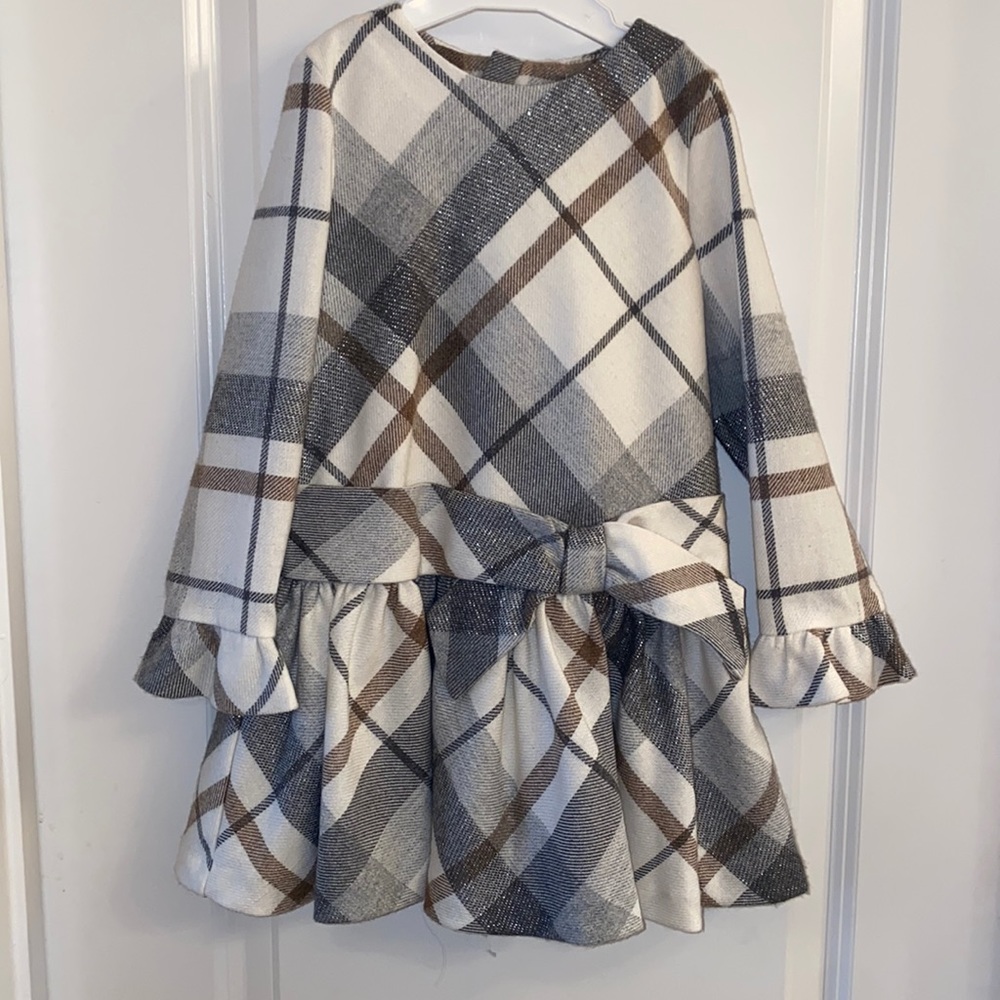 NWT MAYORAL Fully Lined Wool Blend Dress Sz 5